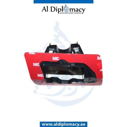 FRONT BUMPER, WITH SENSOR AND WIPER HOLE, M-TEC, LED FOG LAMP TYPE